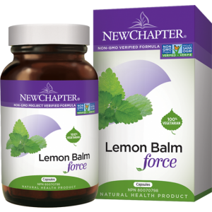 New Chapter Lemon Balm Force 30 Capsules
