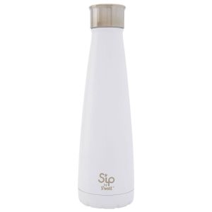S'ip by S'well 不锈钢保温杯 白 450ml 15oz