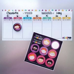 Minimo My Little Planner - 1 magnet + magnetic board