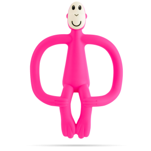 Matchstick Monkey Teething Toy-Pink