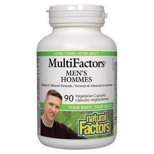 Natural Factors Multifactors Mens 90 Capsules