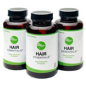 Hair Essentials 生发精华胶囊 90 粒 (3 罐)