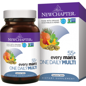 New Chapter Every Man's One Daily Multivitamin 55+ 48 Tablets @