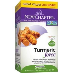 New Chapter Turmeric Force Bonus Size 144Capsules