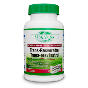 Organika Trans-Resveratrol 200mg 60Vcapules