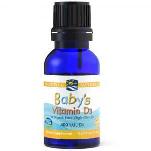 Nordic Naturals Baby's Vitamin D3 400IU 120Drops