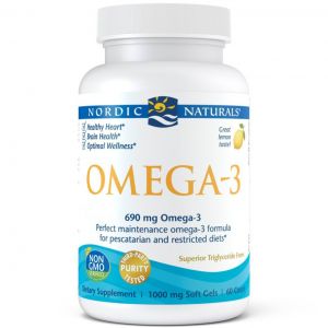 Nordic Omega-3柠檬味60粒软胶囊