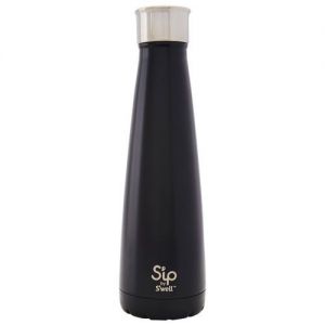 S'ip by S'well 不锈钢保温杯 黑 450ml 15oz