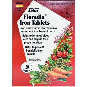 Salus Floradix Iron Tablets 120tablets