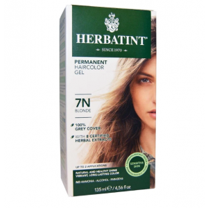 意大利Herbatint天然植物染发剂 7N-亚麻色 40余年无氨植物染发专家 孕妇可用