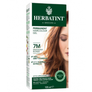 意大利Herbatint天然植物染发剂 7M- 红褐亚麻色 40余年无氨植物染发专家 孕妇可用