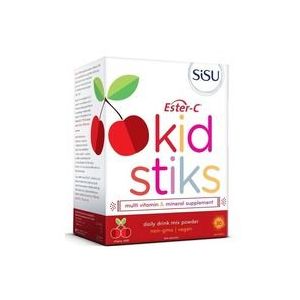 SISU Ester-C Kid Sticks Cherry Chill 30packets