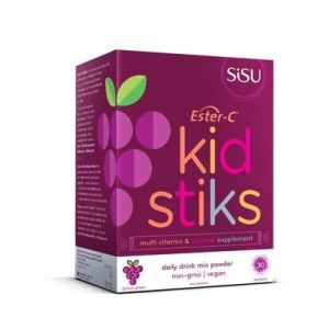 SISU 兒童酯化維生素營養沖劑 葡萄 30條