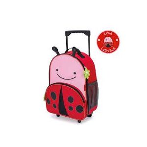 Skip Hop Zoo Kids Luggage - ladybug