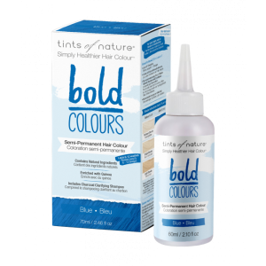 Tints of Nature Bold Colour Semi-Permanent Hair Colour - Blue 70ml