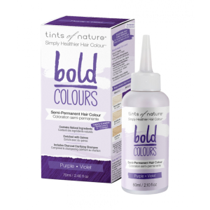 Tints of Nature Bold Colour Semi-Permanent Hair Colour - Purple 70ml
