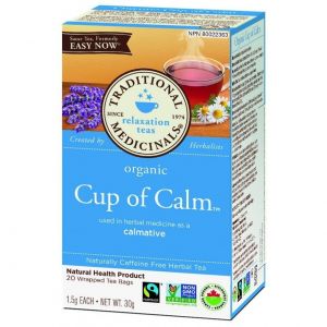 Traditional Medicinals Organic Cup of Calm Tea 20 Count