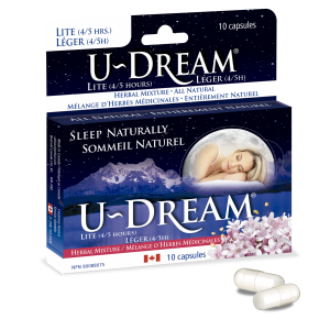 U-Dream 天然草本安眠配方 幫助重新入睡4-5個小時 10粒