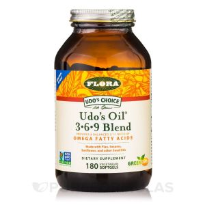Flora Udo's Oil Omega 3+6+9 Blend 90 Softgels