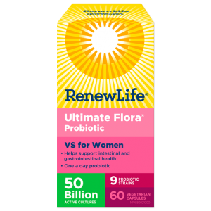 Renew Life Ultimate Flora Vaginal Support Probiotic 50 Billion 60 VCapsules