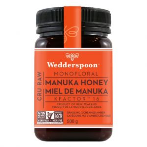 Wedderspoon Manuka Honey KFactors 16 500g