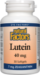Natural Factors Lutein 40mg 30 softgels