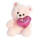 Aurora Valentine Bashful Bear - Pink 8In