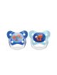 Dr Brown's Animal Pacifier 6-12 Months - Elephant & Fox