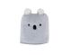 Zooie Super Absorbent Micro Fiber Towel - Kids Cap - Koala Gray