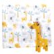 Stephen Joseph Muslin Blanket and Stuffed Animal - Giraffe Yellow