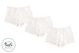 Nest Designs Basics Organic Cotton Ribbed Boys Boxer Briefs Underwear 3 Pack White 2T-3T