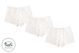Nest Designs Basics Organic Cotton Ribbed Boys Boxer Briefs Underwear 3 Pack White 5T-6T