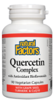 Natural Factors Quercetin Complex 90 Capsules