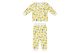 Nest Designs Bamboo Jersey Two-Piece Long Sleeve PJ Set - Eric Carle Lemon Squeezy 12-18m