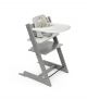 Stokke Tripp Trapp Complete High Chair and Cushion with Stokke Tray - StormGrey & Nordic