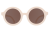 Babiators Euro Round Sunglasses - Sweet Cream - 3-5 Years