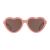 Babiators Heart Non-Polarized Mirrored Sunglasses - Can't Heartly Wait - 3-5 Years