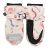 FlapjackKids Water Repellent Ski Mittens - Floral Pink - Large 4-6 years
