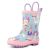 Jan & Jul Kids Puddle-Dry Rain Boots - Enchanted US8.5
