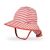 Sunday Afternoon Infant SunSprout Hat Coral White Stripe - One Size